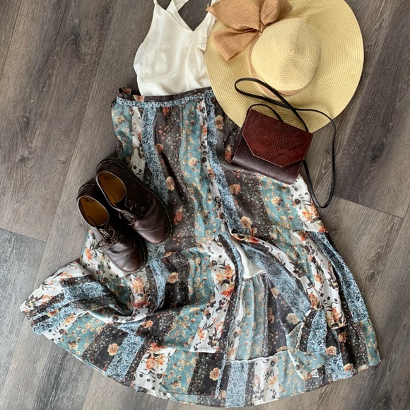 ASOS Dresses & Skirts - Ultimate prairie skirt with button front